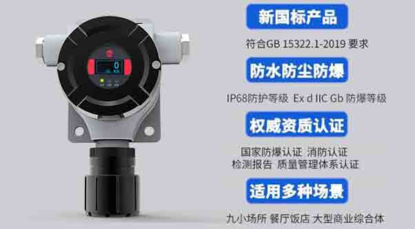 工業及商業用途點型可燃氣體探測器多少錢一臺